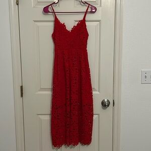ASTR THE LABEL midi dress